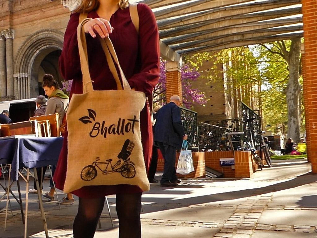 Sac en toile de jute