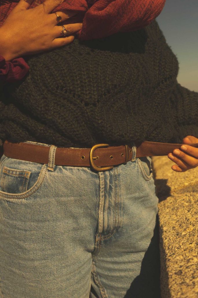 Ceinture vegan